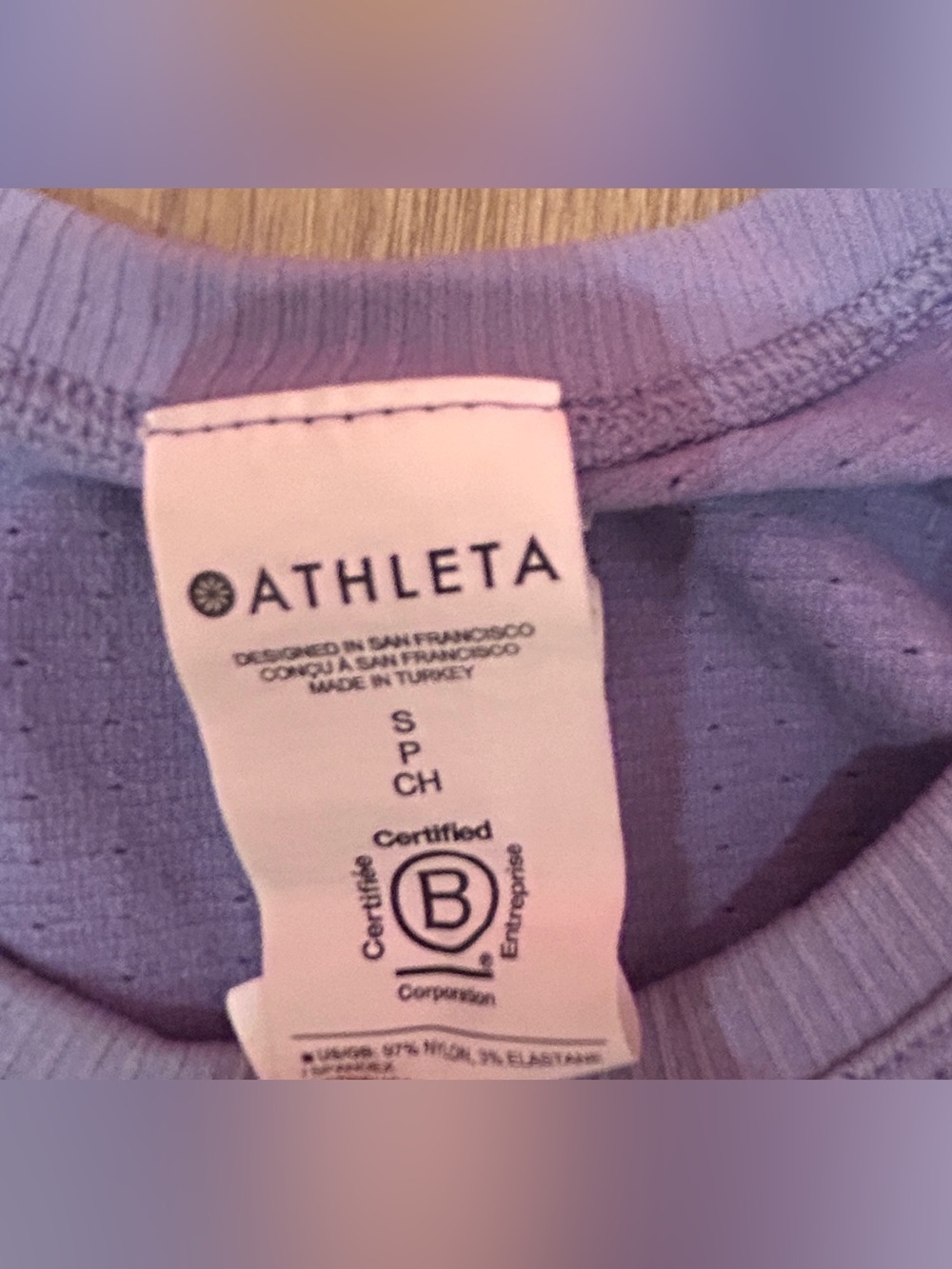 Athleta Purple Tank Top - Picture 3 of 3